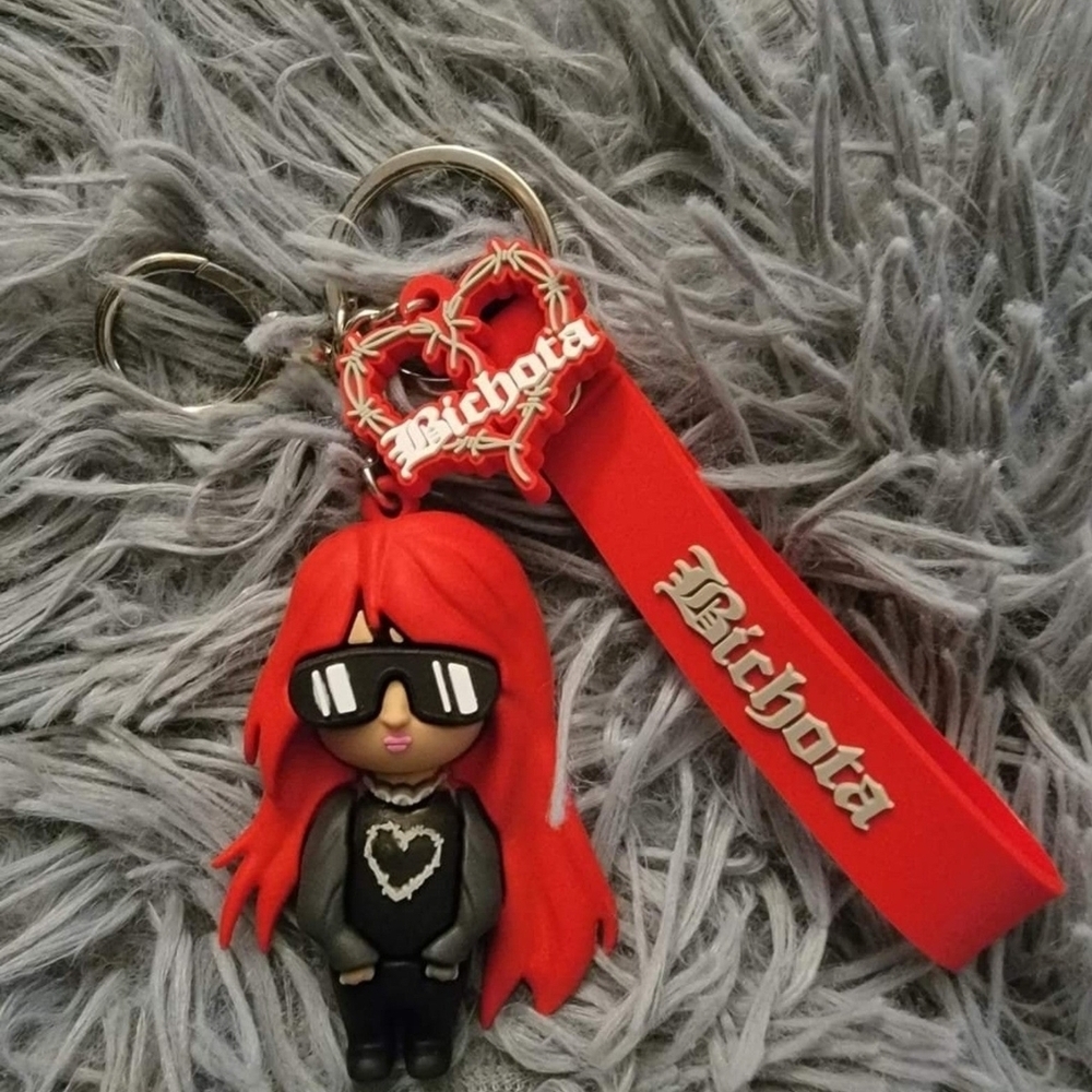 Bichota Karol G Keychain Accessory